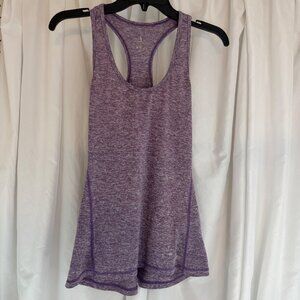 Icyzone Purple Racerback Athletic Tank Top M